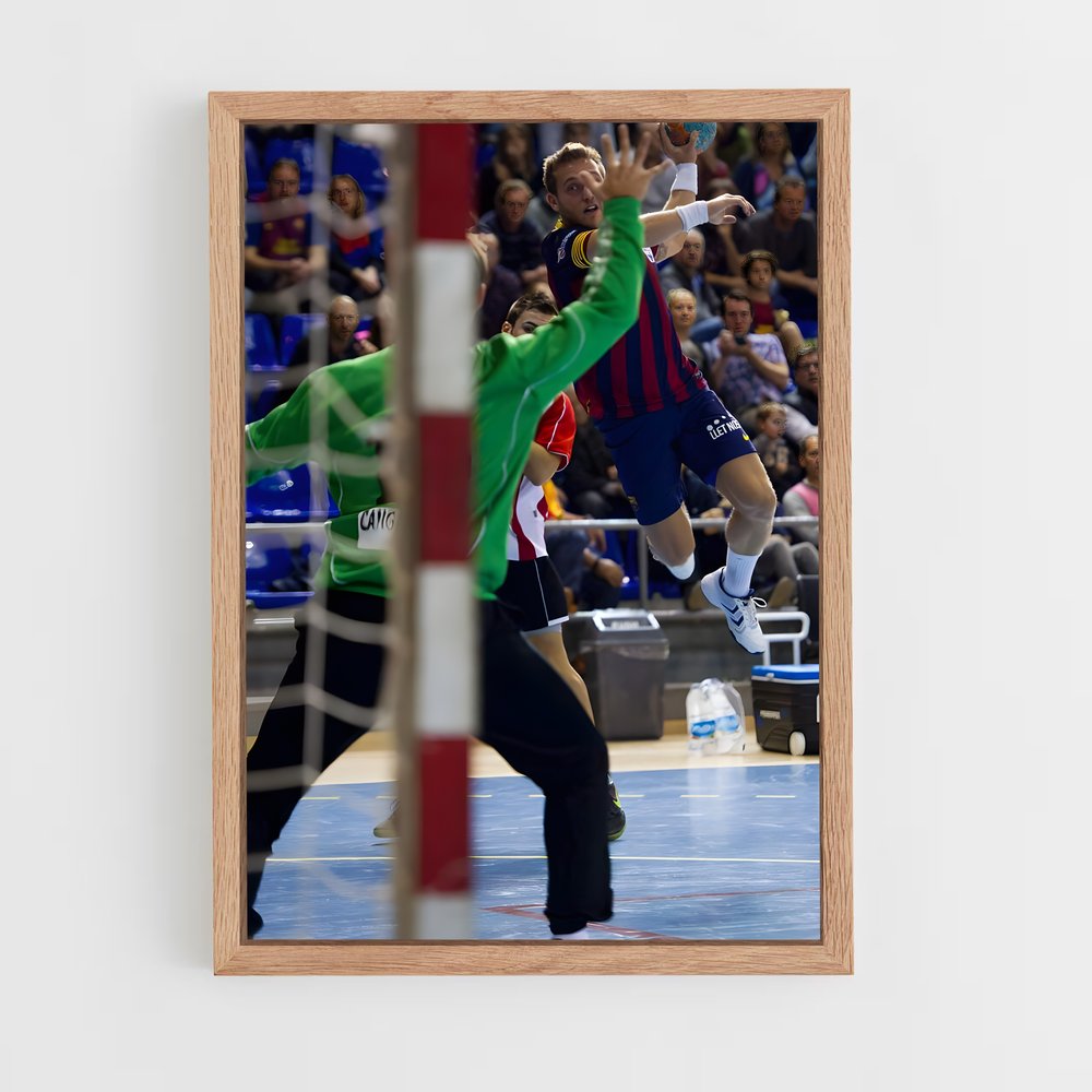 Poster barcelona de handball (vue 4)